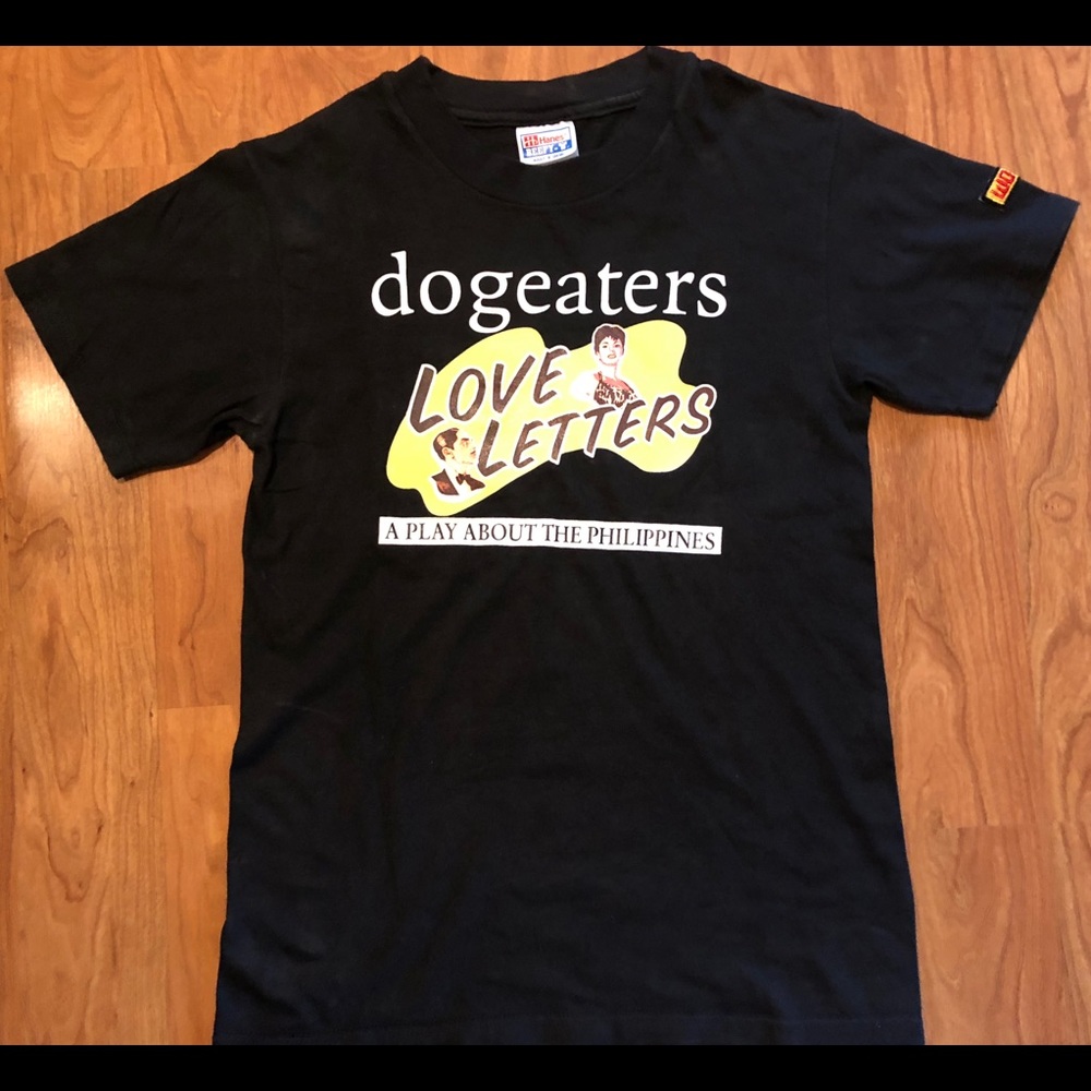 VTG 90s HANES BEEFY-T Dogeaters Love Letters
